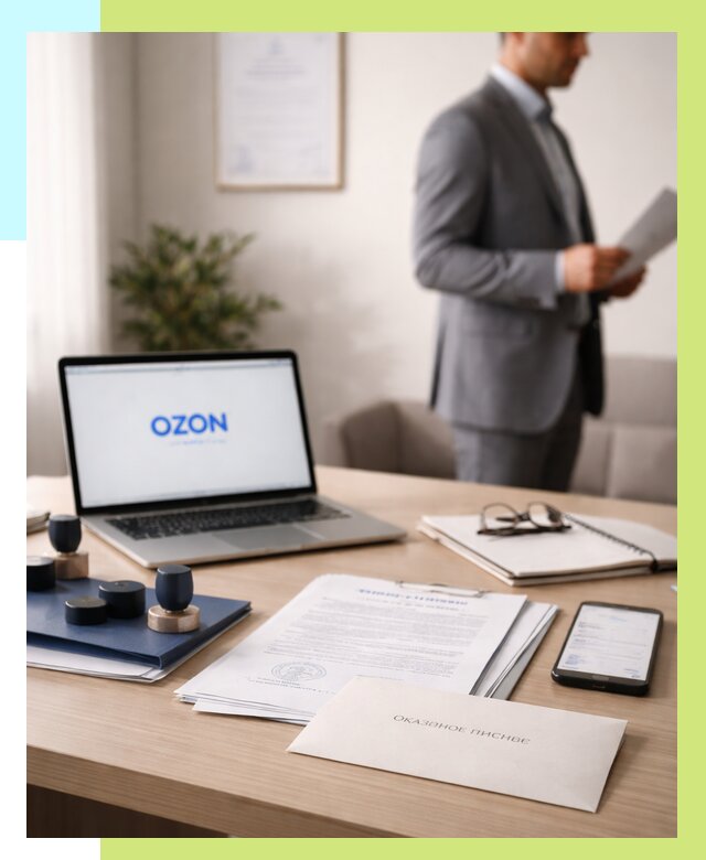 Отказное письмо для Ozon в Истре от 3556 р. | Сертэкс